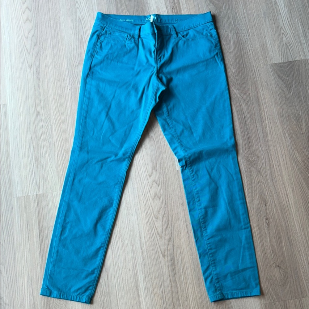 Ann Taylor Loft Modern Skinny Pants/Jeans Blue 30/10 Like New Denim Casual
